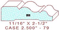 Door/Window Casing 2-1/2" - 79