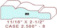 Door/Window Casing 2-1/2" - 8