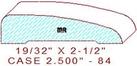 Door/Window Casing 2-1/2" - 84 Door/Window Casing 2-1/2" - 84