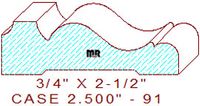 Door/Window Casing 2-1/2" - 91