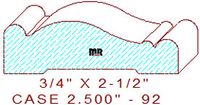 Door/Window Casing 2-1/2" - 92