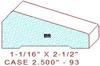 Door/Window Casing 2-1/2" - 93 Door/Window Casing 2-1/2" - 93