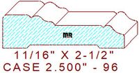 Door/Window Casing 2-1/2" - 96