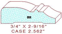 Door/Window Casing 2-9/16" Door/Window Casing 2-9/16"