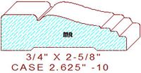 Door/Window Casing 2-5/8" - 10 Door/Window Casing 2-5/8" - 10