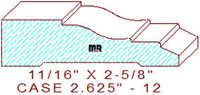 Door/Window Casing 2-5/8" - 12 Door/Window Casing 2-5/8" - 12