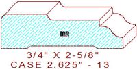 Door/Window Casing 2-5/8" - 13 Door/Window Casing 2-5/8" - 13