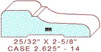 Door/Window Casing 2-5/8" - 14 Door/Window Casing 2-5/8" - 14