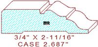 Door/Window Casing 2-11/16 Door/Window Casing 2-11/16