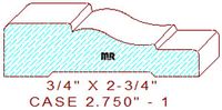 Door/Window Casing 2-3/4" - 1 Door/Window Casing 2-3/4" - 1