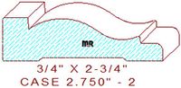 Door/Window Casing 2-3/4" - 2