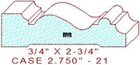 Door/Window Casing 2-3/4" - 21