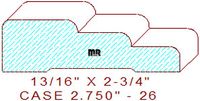 Door/Window Casing 2-3/4" - 26