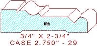 Door/Window Casing 2-3/4" - 29 Door/Window Casing 2-3/4" - 29