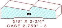 Door/Window Casing 2-3/4" - 3 Door/Window Casing 2-3/4" - 3