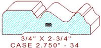 Door/Window Casing 2-3/4" - 34
