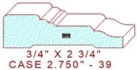 Door/Window Casing 2-3/4" - 39 Door/Window Casing 2-3/4" - 39