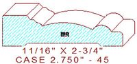 Door/Window Casing 2-3/4" - 45