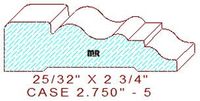 Door/Window Casing 2-3/4" - 5 Door/Window Casing 2-3/4" - 5