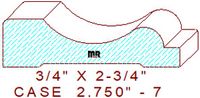 Door/Window Casing 2-3/4" - 7