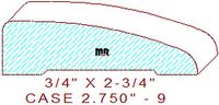 Door/Window Casing 2-3/4" - 9 Door/Window Casing 2-3/4" - 9