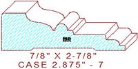 Door/Window Casing 2-7/8" - 7 Door/Window Casing 2-7/8" - 7