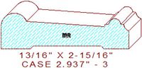 Door/Window Casing 2-15/6" - 3 Door/Window Casing 2-15/6" - 3