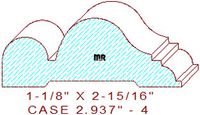 Door/Window Casing 2-15/16" - 4