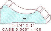 Door/Window Casing 3" - 100