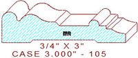 Door/Window Casing 3" - 105 Door/Window Casing 3" - 105