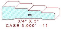 Door/Window Casing 3" - 11 Door/Window Casing 3" - 11