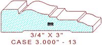 Door/Window Casing 3" - 13