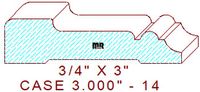 Door/Window Casing 3" - 14 Door/Window Casing 3" - 14