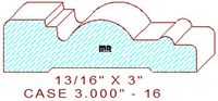 Door/Window Casing 3" - 16 Door/Window Casing 3" - 16