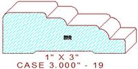 Door/Window Casing 3" - 19