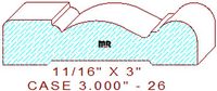 Door/Window Casing 3" - 26