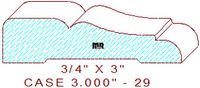 Door/Window Casing 3" - 29 Door/Window Casing 3" - 29