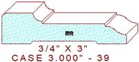 Door/Window Casing 3" - 39 Door/Window Casing 3" - 39