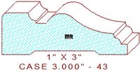 Door/Window Casing 3" - 43