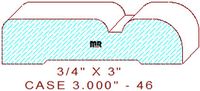 Door/Window Casing 3" - 46 Door/Window Casing 3" - 46