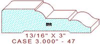 Door/Window Casing 3" - 47 Door/Window Casing 3" - 47