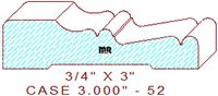 Door/Window Casing 3" - 52