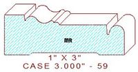 Door/Window Casing 3" - 59 Door/Window Casing 3" - 59