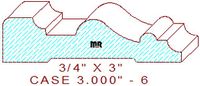 Door/Window Casing 3" - 6 Door/Window Casing 3" - 6