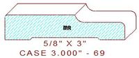 Door/Window Casing 3" - 69 Door/Window Casing 3" - 69