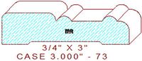 Door/Window Casing 3" - 73 Door/Window Casing 3" - 73