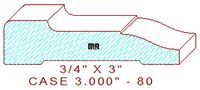 Door/Window Casing 3" - 80