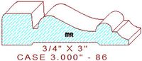 Door/Window Casing 3" - 86