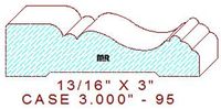 Door/Window Casing 3" - 95