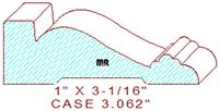 Door/Window Casing 3-1/16" Door/Window Casing 3-1/16"